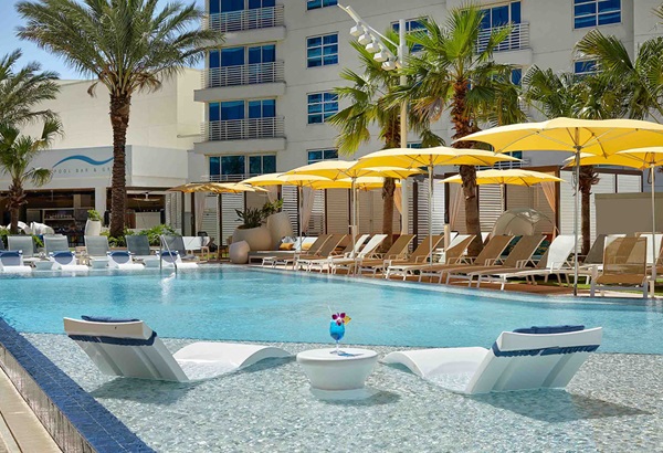 View of Pool Lounge in Daytime