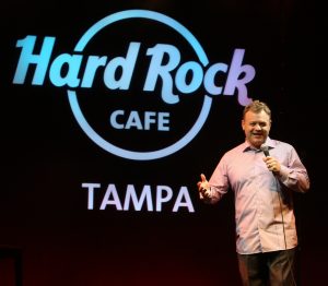 Comedian Frank Caliendo Performed At Hard Rock Cafe Tampa