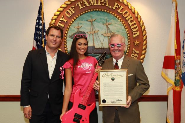 Seminole Hard Rock Hotel & Casino Tampa Announces PINKTOBER® Proclamation with City of Tampa Mayor Bob Buckhorn